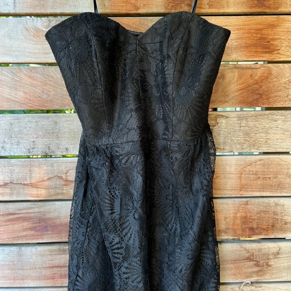 Milly of New York - Strapless black Dress